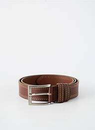 Ceinture coutures renforcées marron COTIDI homme