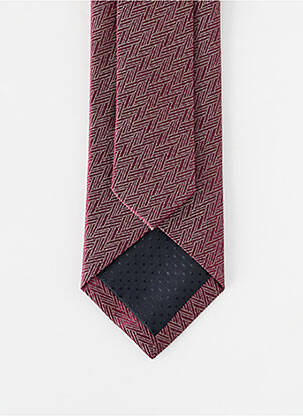 Cravate tissage satiné violet JEAN CHATEL homme