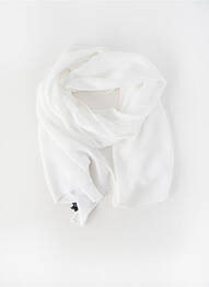 Foulard légère et transparente blanc GREGORY PAT femme