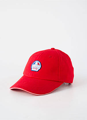 Casquette casquette norvégienne rouge DELAHAYE homme