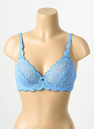 Soutien-gorge légère et transparente haut soutien-gorge emboitant bleu clair TRIUMPH femme