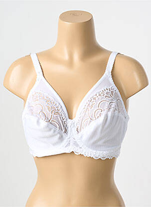 Soutien-gorge légère et transparente haut soutien-gorge emboitant blanc TRIUMPH femme