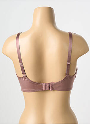 Soutien-gorge effet matière satinée haut soutien-gorge emboitant rose TRIUMPH femme