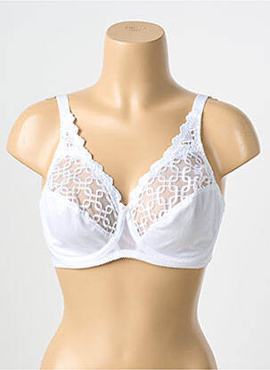 Soutien-gorge légère et transparente haut soutien-gorge emboitant blanc TRIUMPH femme
