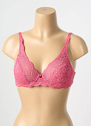 Soutien-gorge légère et transparente haut soutien-gorge emboitant rose TRIUMPH femme