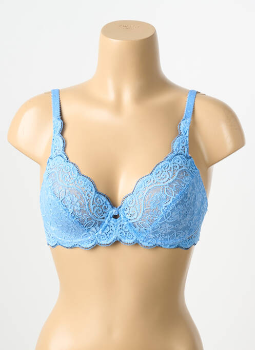 Soutien-gorge légère et transparente haut soutien-gorge emboitant bleu clair TRIUMPH femme