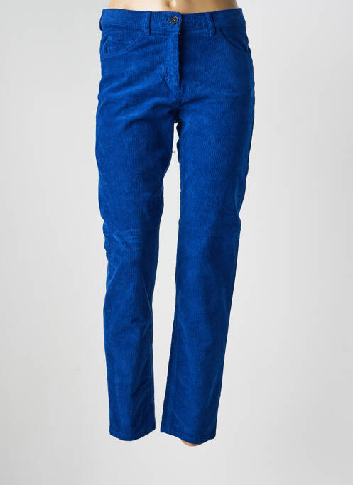 Pantalon slim stretch taille normale bleu DIANA GALLESI femme