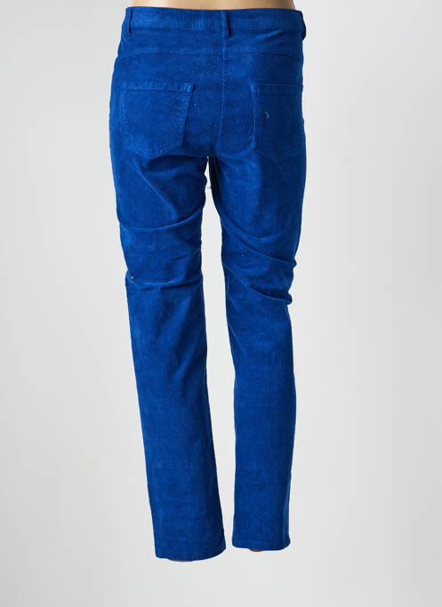 Pantalon slim stretch taille normale bleu DIANA GALLESI femme