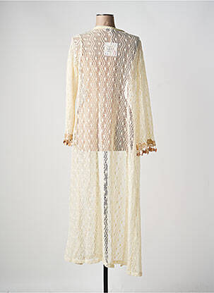 Gilet manches longues stretch beige CHANCE OFF femme