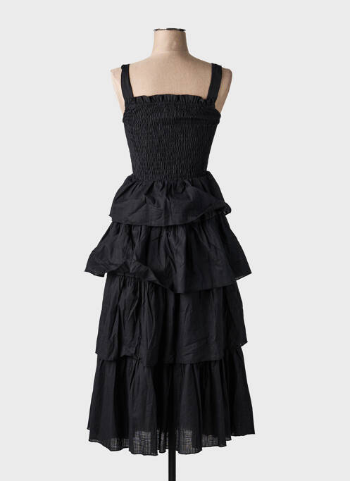 Robe mi-longue sans manche sans manche noir CIVICO 1 femme