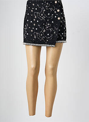 Mini-jupe doublure noir CIVICO 1 femme