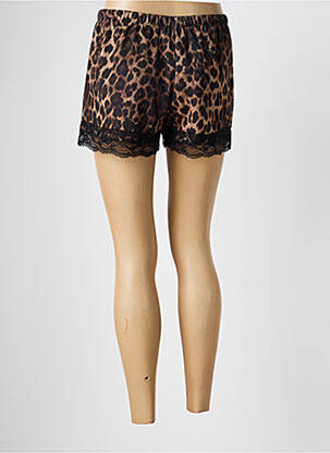 Short taille normale taille normale marron LUMINA femme