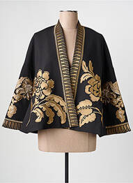 Veste casual coupe cintrée noir DE ROYAL femme