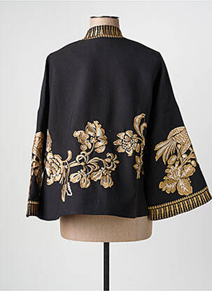 Veste casual coupe cintrée noir DE ROYAL femme
