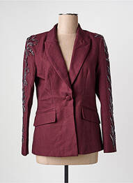 Blazer poches violet CIVICO 1 femme