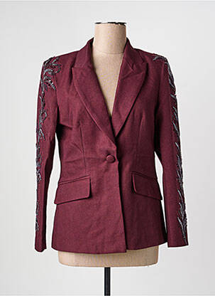 Blazer poches violet CIVICO 1 femme