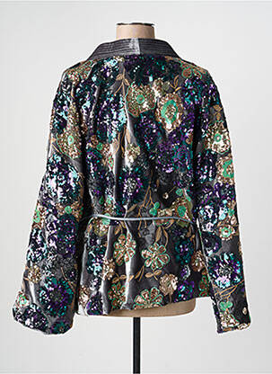Veste casual coupe cintrée gris DE ROYAL femme