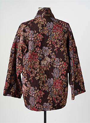 Veste casual coupe droite marron CIVICO 1 femme