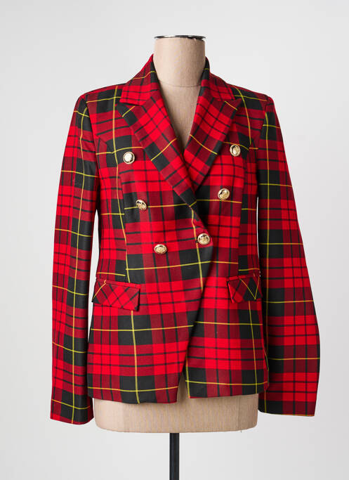 Blazer poches rouge CIVICO 1 femme