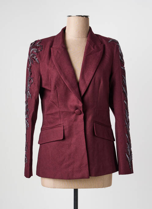 Blazer poches violet CIVICO 1 femme