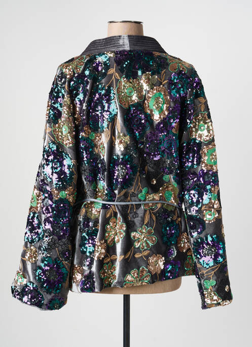 Veste casual coupe cintrée gris DE ROYAL femme
