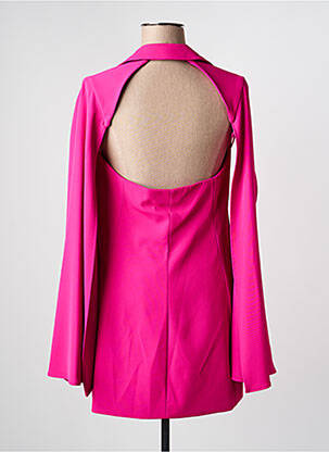 Blazer poches rose LUMINA femme
