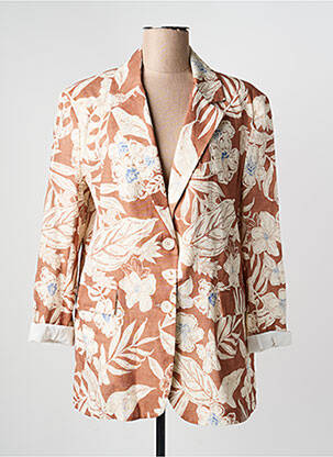 Blazer poches marron CIVICO 1 femme
