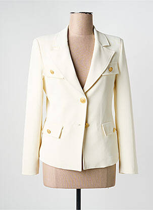 Blazer poches beige ANGELA DAVIS femme