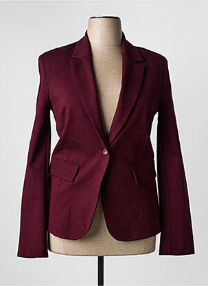 Blazer poches rouge ANGELA DAVIS femme