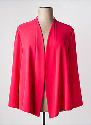 Veste casual manches longues rouge VOLPATO femme