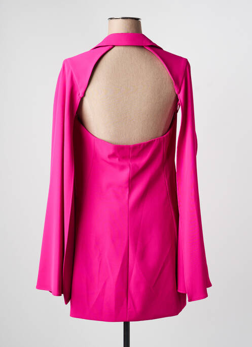 Blazer poches rose LUMINA femme
