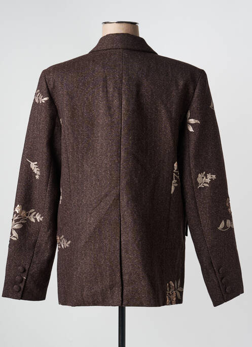 Blazer poches marron CIVICO 1 femme
