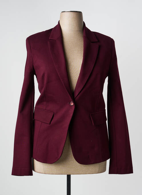 Blazer poches rouge ANGELA DAVIS femme