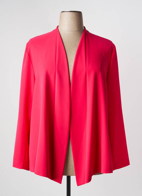 Veste casual manches longues rouge VOLPATO femme