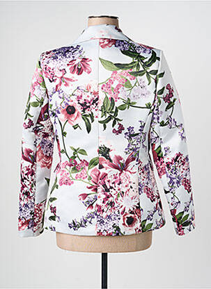 Blazer coupe cintrée blanc ANGELA DAVIS femme