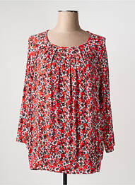T-shirt manches longues manches longues rouge CISO femme