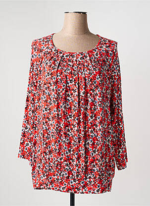 T-shirt manches longues manches longues rouge CISO femme