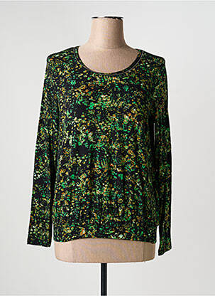 T-shirt manches longues manches longues vert SIGNATURE femme