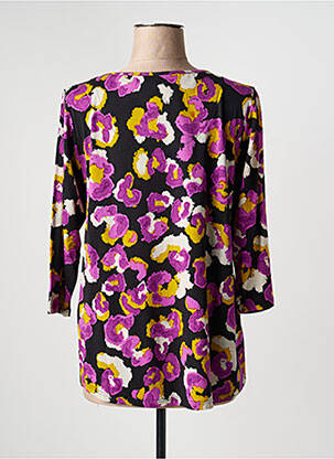 T-shirt manches 3/4 manches 3/4 violet CISO femme