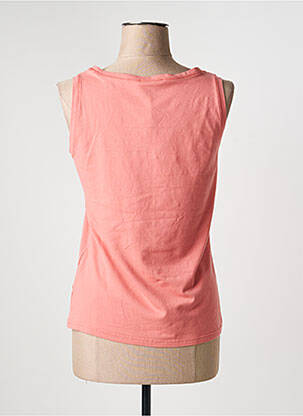 Débardeur stretch sans manche rose BRANDTEX femme