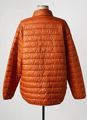 Doudoune poches sans capuche orange CISO femme
