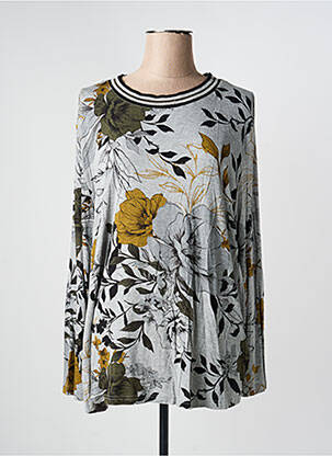 T-shirt manches longues manches longues gris BRANDTEX femme
