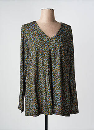 T-shirt manches longues manches longues vert CISO femme