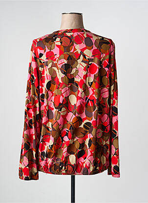 T-shirt manches longues manches longues rouge SIGNATURE femme
