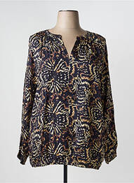 Blouse manches longues manches longues noir CISO femme