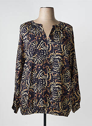 Blouse manches longues manches longues noir CISO femme