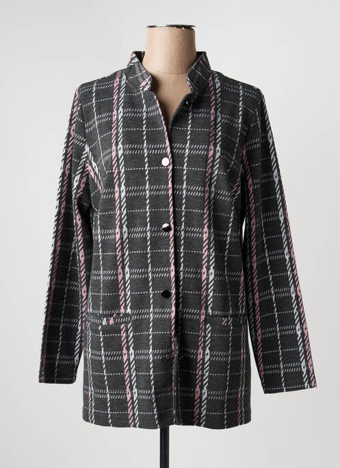 Veste casual poches gris BRANDTEX femme