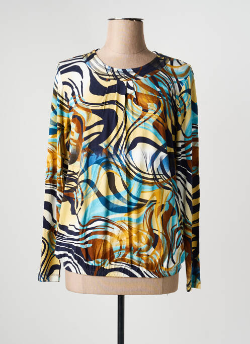 T-shirt manches longues manches longues marron BRANDTEX femme