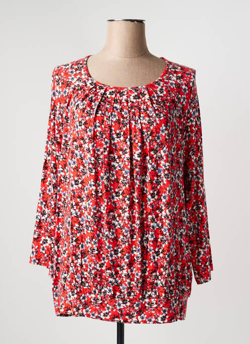 T-shirt manches longues manches longues rouge CISO femme