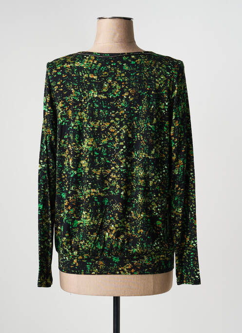 T-shirt manches longues manches longues vert SIGNATURE femme